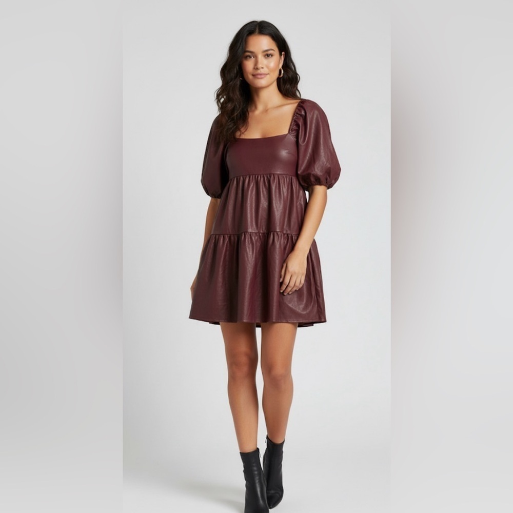 Amanda Uprichard Deep Red Dress